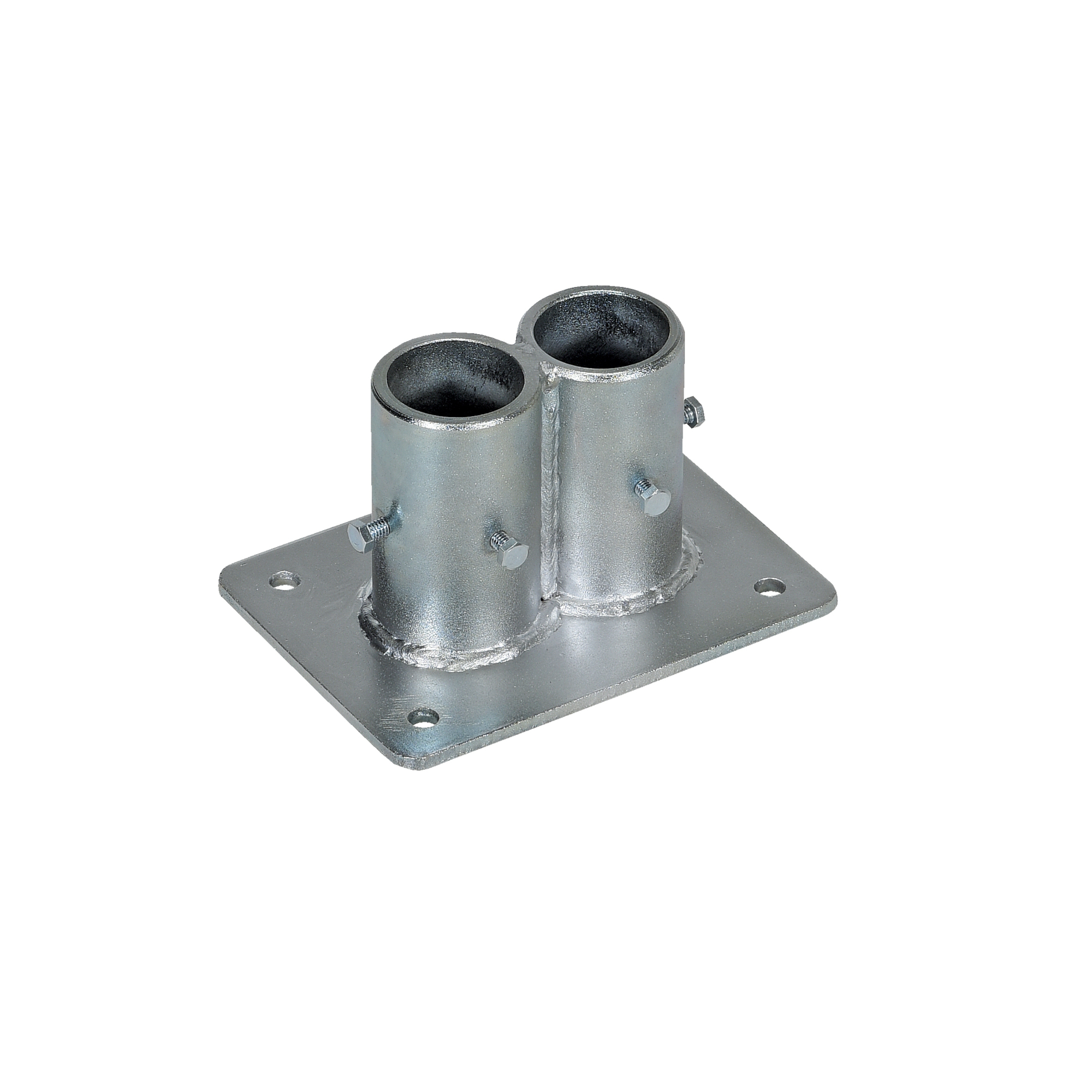 Vestil Double Socket Without Toeboard for VDKR Models - 7in. Length, Galvanized Steel, Model# VDKR-W-102